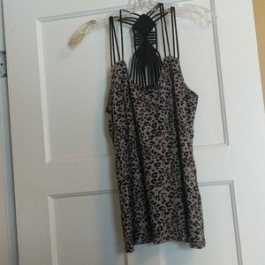 Sexy strappy racer back tank